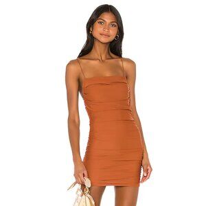 superdown Mini Dress in Burnt Orange